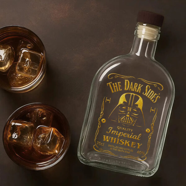 Star Wars 25oz Empty Whiskey Bottle - TMTHU 261