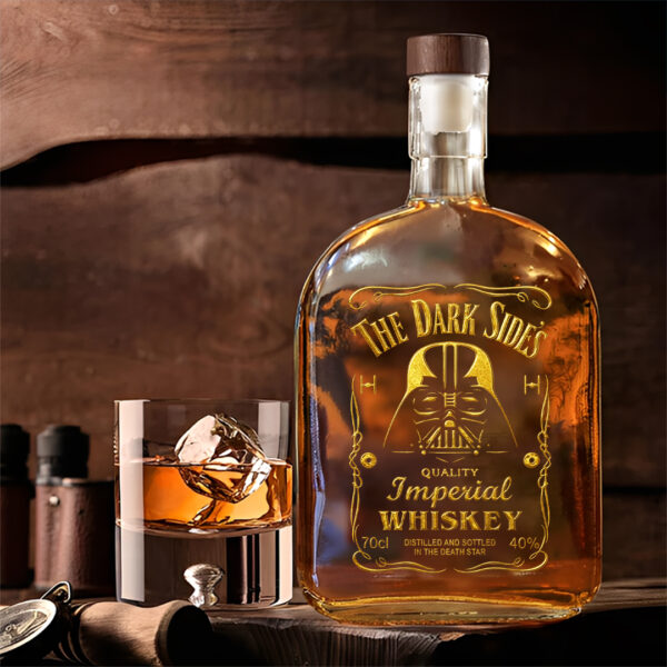 Star Wars 25oz Empty Whiskey Bottle - TMTHU 261