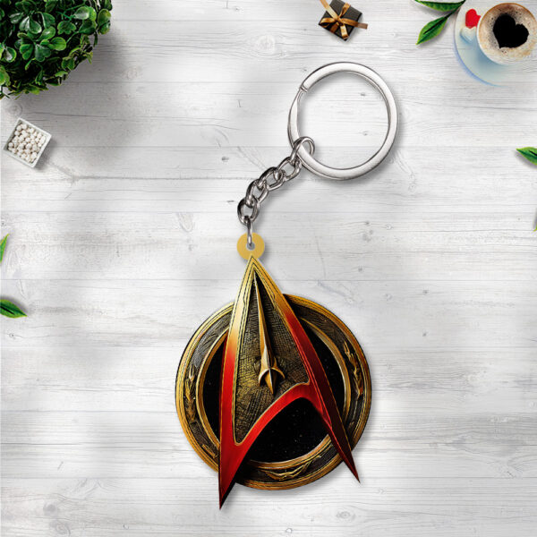 Star Trek Custom Shape 2-sided Keychain - TANTN 15241