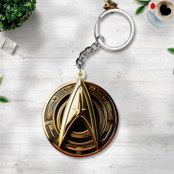 Star Trek Custom Shape 2-sided Keychain - TANTN 15242