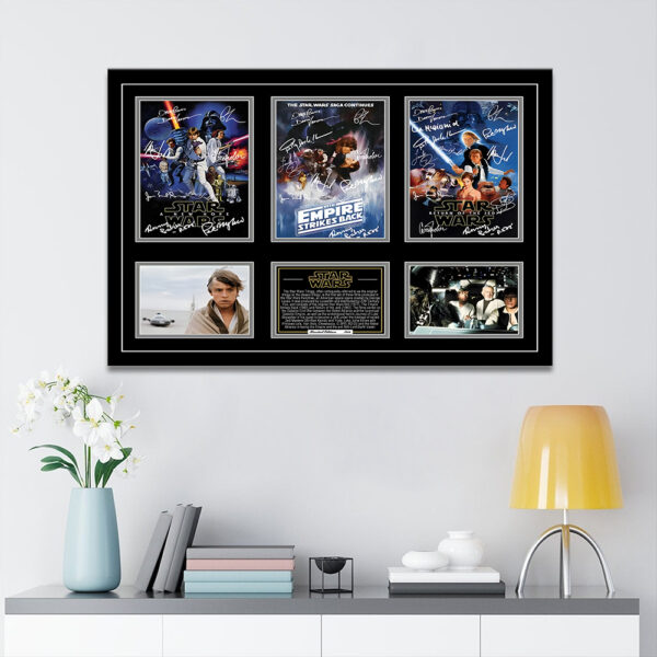 Star Wars Rectangle Canvas With Inner Frame - MAITM 12479