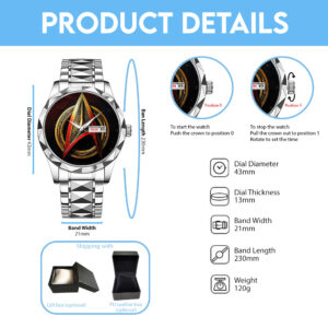 Star Trek Alloy Luxury Quartz Watch - TANTN 15232