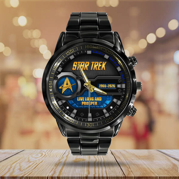 Star Trek Black Stainless Steel Watch - HOATT 12186