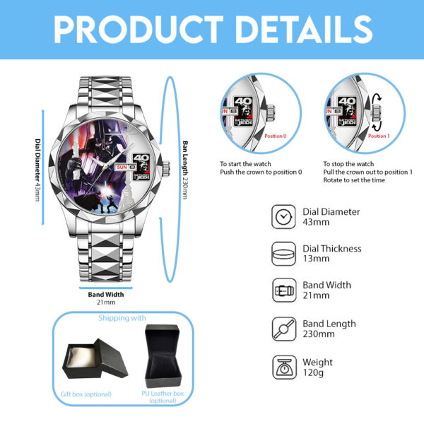 Star Wars Alloy Luxury Quartz Watch - TANTN 15305