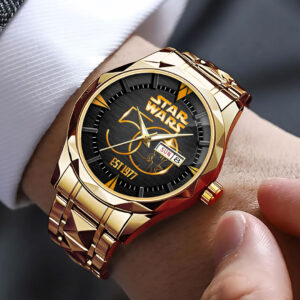 Star Wars Alloy Luxury Quartz Watch - HOATT 12229
