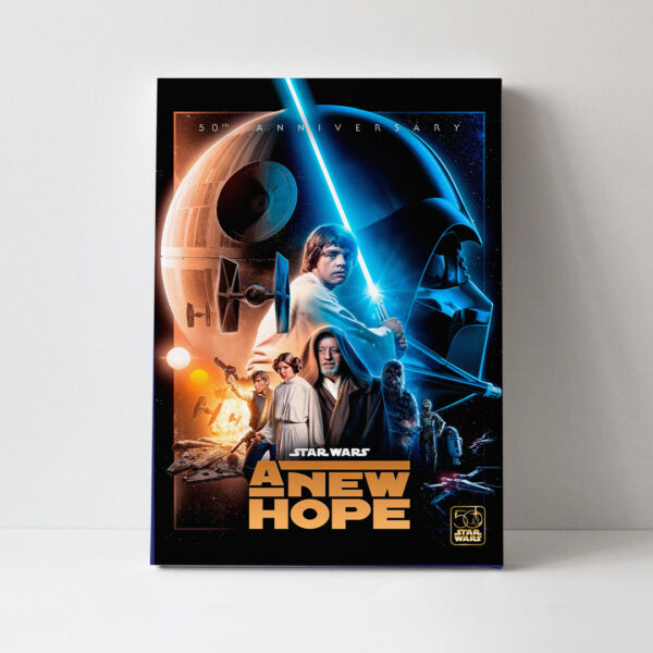 Star Wars Rectangle Canvas With Inner Frame - TANTN 15171