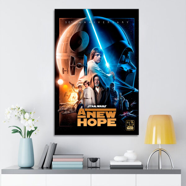 Star Wars Rectangle Canvas With Inner Frame - TANTN 15171