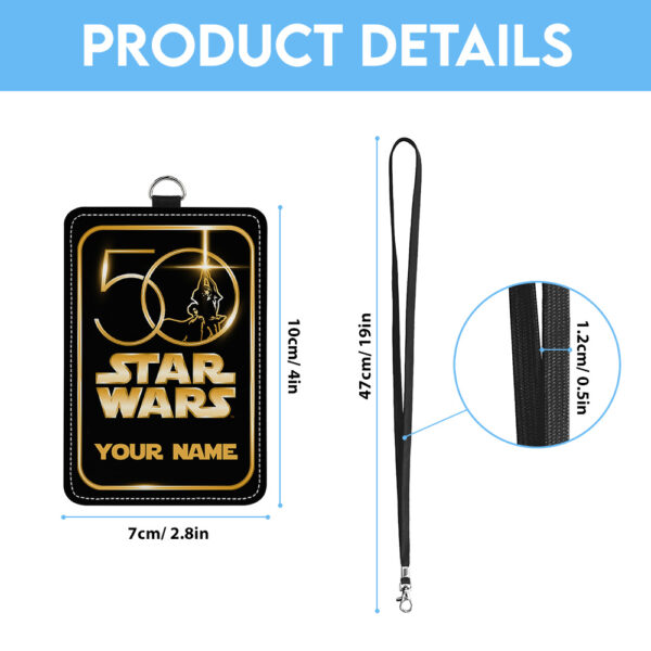 Personalized Star Wars ID Badge Holder - TANTN 15177