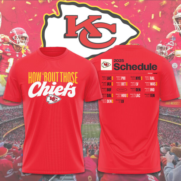 Kansas City Chiefs 3D Apparel - TMTHU 358