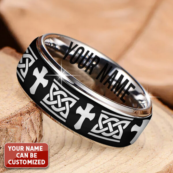 Personalized God Is Good Custom Alloy Ring - TANTN 14919