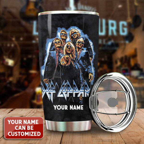Personalized Def Leppard Tumbler Cup - TANTN 14984
