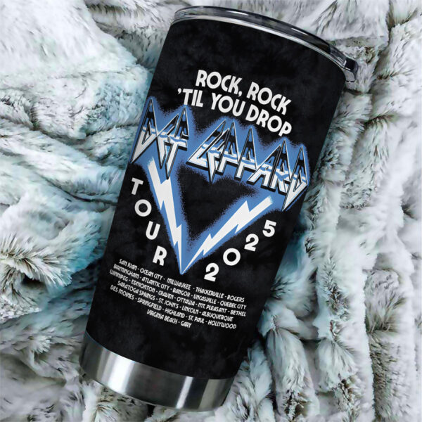 Personalized Def Leppard Tumbler Cup - TANTN 14984