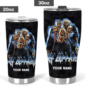 Personalized Def Leppard Tumbler Cup - TANTN 14984