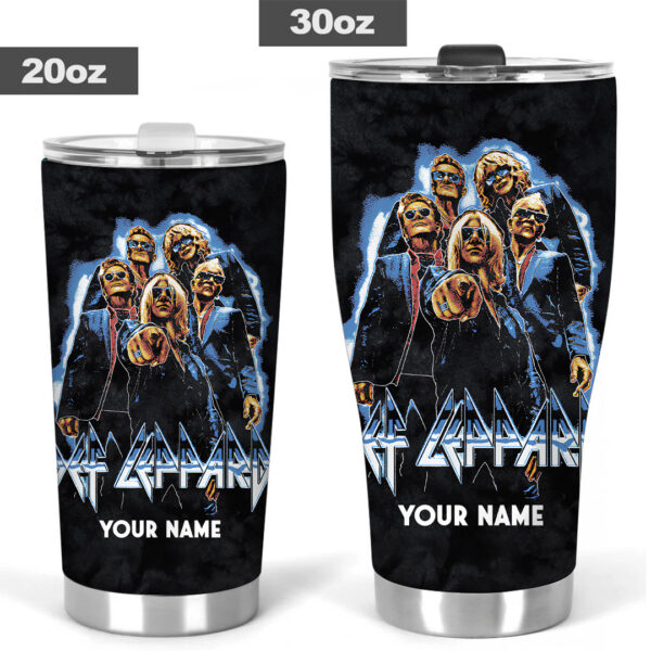 Personalized Def Leppard Tumbler Cup - TANTN 14984