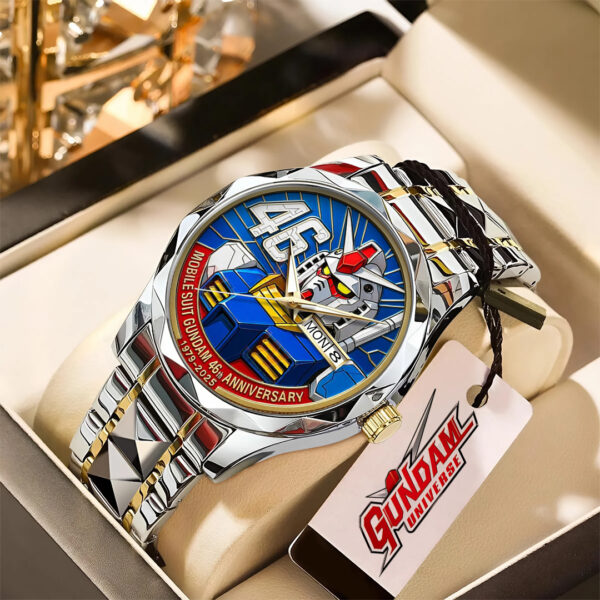 Gundam Alloy Luxury Quartz Watch - TANTN 15035