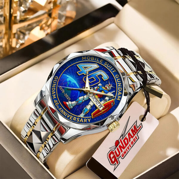Gundam Alloy Luxury Quartz Watch - TANTN 15036