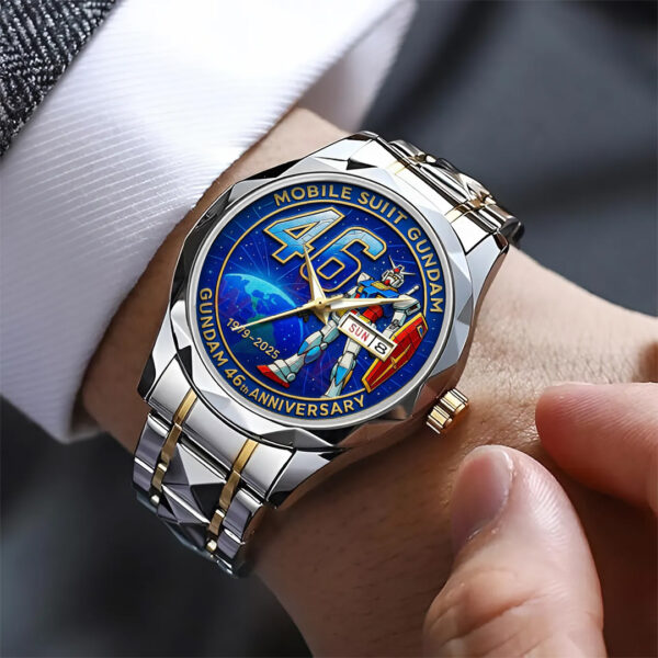 Gundam Alloy Luxury Quartz Watch - TANTN 15036