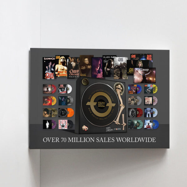 Ozzy Osbourne Rectangle Canvas With Inner Frame - TANTN 15045