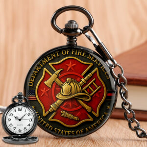 Firefighter Custom Pocket Watch - TANTN 15133