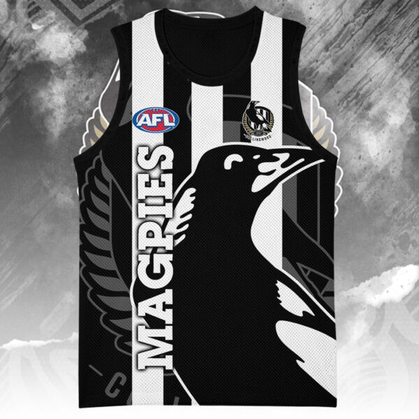 Collingwood FC Basketball Jersey - TANTN 15134