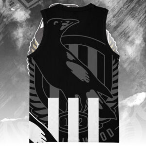 Collingwood FC Basketball Jersey - TANTN 15134