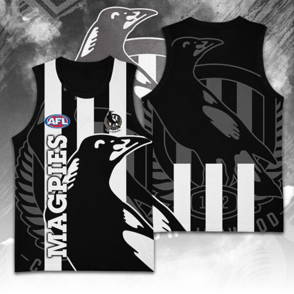 Collingwood FC Basketball Jersey - TANTN 15134