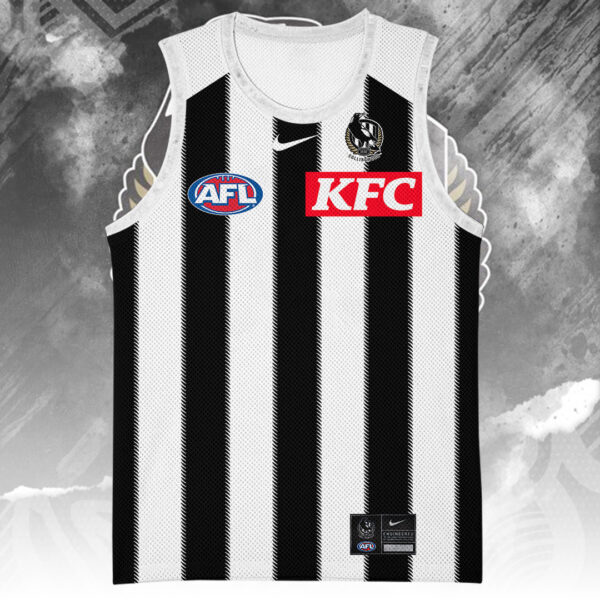 Collingwood FC Basketball Jersey - TANTN 15135