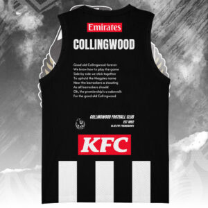 Collingwood FC Basketball Jersey - TANTN 15136