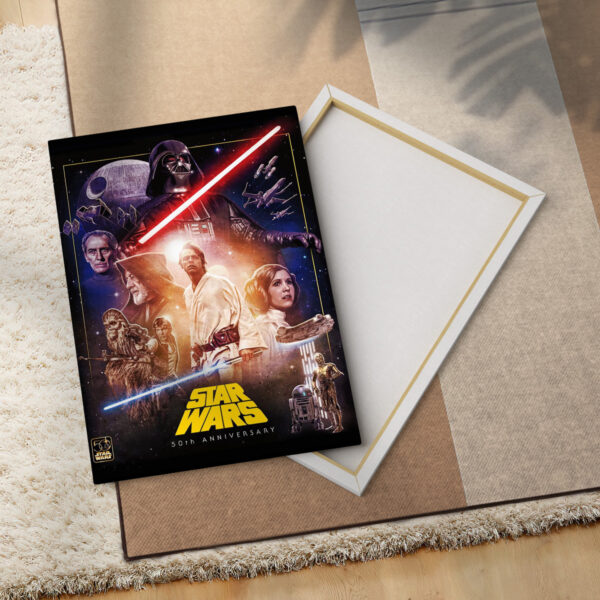 Star Wars Rectangle Canvas With Inner Frame - TANTN 15172