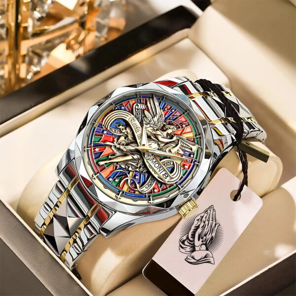 Gloria in excelsis Deo Alloy Luxury Quartz Watch - TANTN 15189