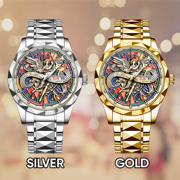 Gloria in excelsis Deo Alloy Luxury Quartz Watch - TANTN 15189