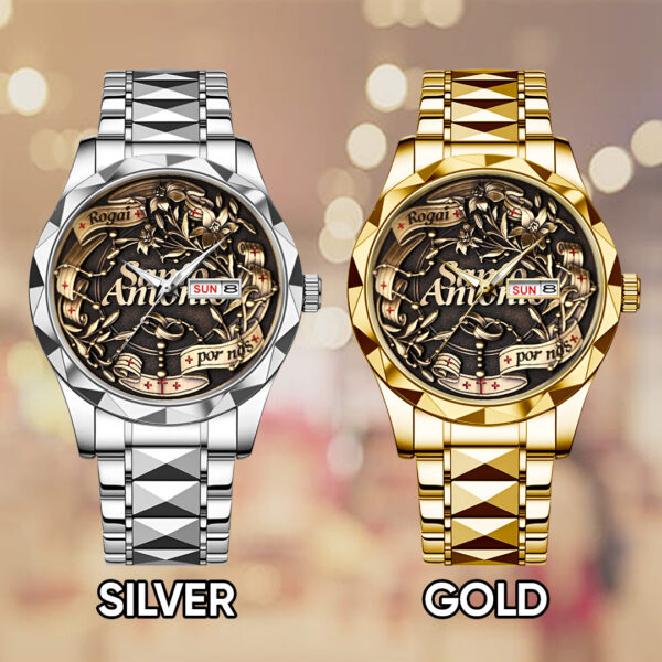 Santo Antônio Alloy Luxury Quartz Watch - TANTN 15192
