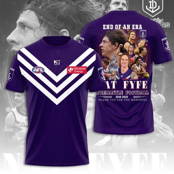Fremantle Football Club x Nat Fyfe 3D Apparel - TANTN 15244