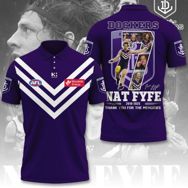Fremantle Football Club x Nat Fyfe 3D Apparel - TANTN 15245