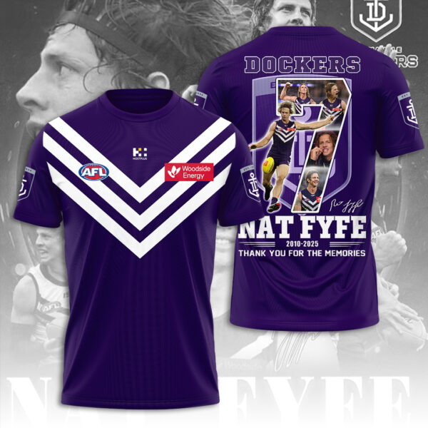 Fremantle Football Club x Nat Fyfe 3D Apparel - TANTN 15245