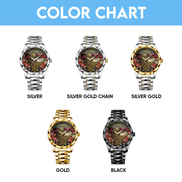 Atlanta Braves Alloy Luxury Quartz Watch - TANTN 15250