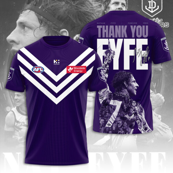Fremantle Football Club x Nat Fyfe 3D Apparel - TANTN 15252