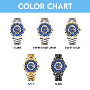 Jaws Alloy Luxury Quartz Watch - TANTN 15335