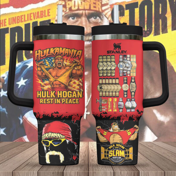 Hulk Hogan 40oz Stanley Tumbler - TMTHU 157