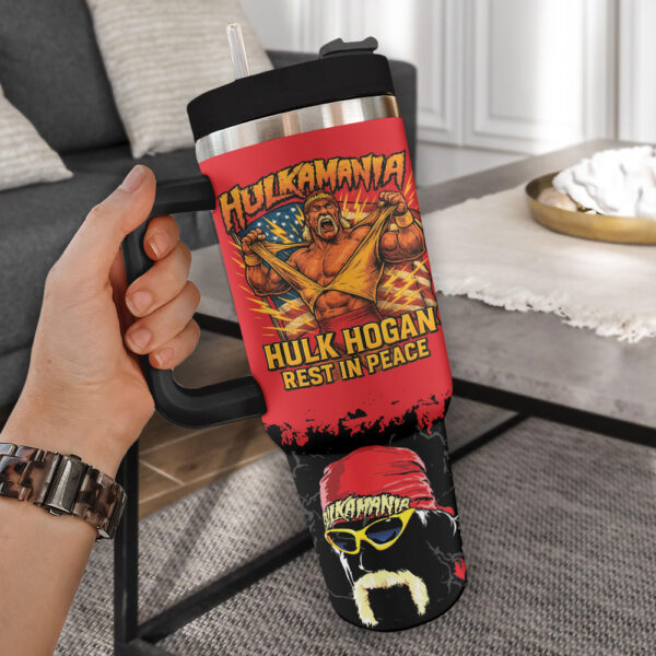 Hulk Hogan 40oz Stanley Tumbler - TMTHU 157