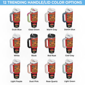 Hulk Hogan 40oz Stanley Tumbler - TMTHU 157