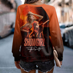 Taylor Swift Round Neck Raglan Sleeve Sweatshirt – HOATT 12326