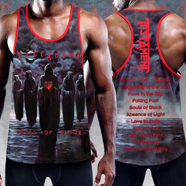 Testament Band Y-Back Muscle Tank Top - HOATT 12187