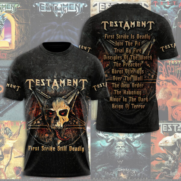 Testament Band 3D Apparel - HOATT 12122