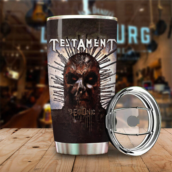 Testament Band Tumbler Cup - HOATT 12124