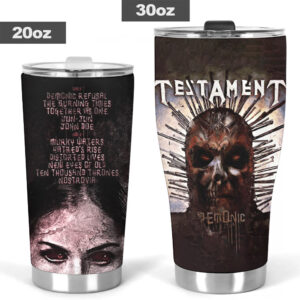 Testament Band Tumbler Cup - HOATT 12124