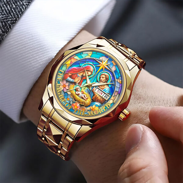 The Light of The World Alloy Luxury Quartz Watch - MAITM 12488