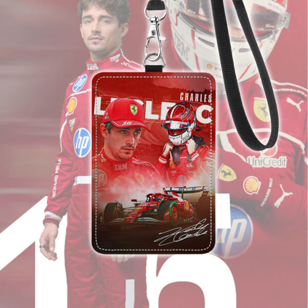 Scuderia Ferrari x Charles Leclerc ID Badge Holder - TMTHU 329