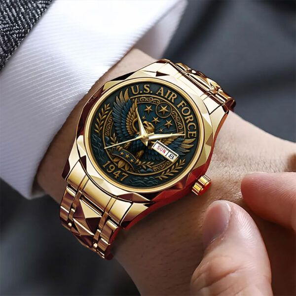 US Air Force Alloy Luxury Quartz Watch - MAITM 12478