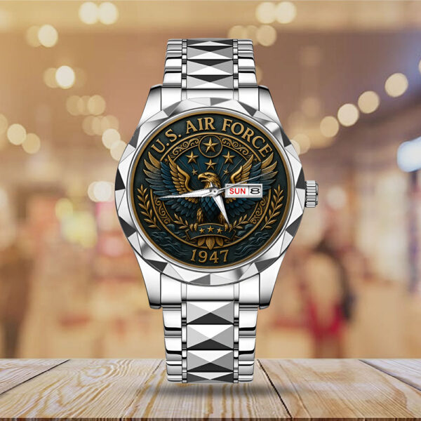 US Air Force Alloy Luxury Quartz Watch - MAITM 12478